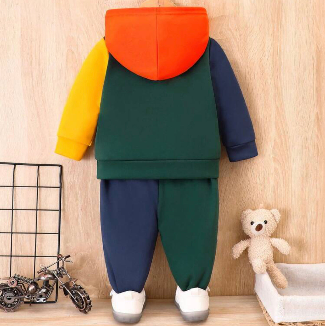 Boys 2pcs Active NEW YORK Design Hood and Pants