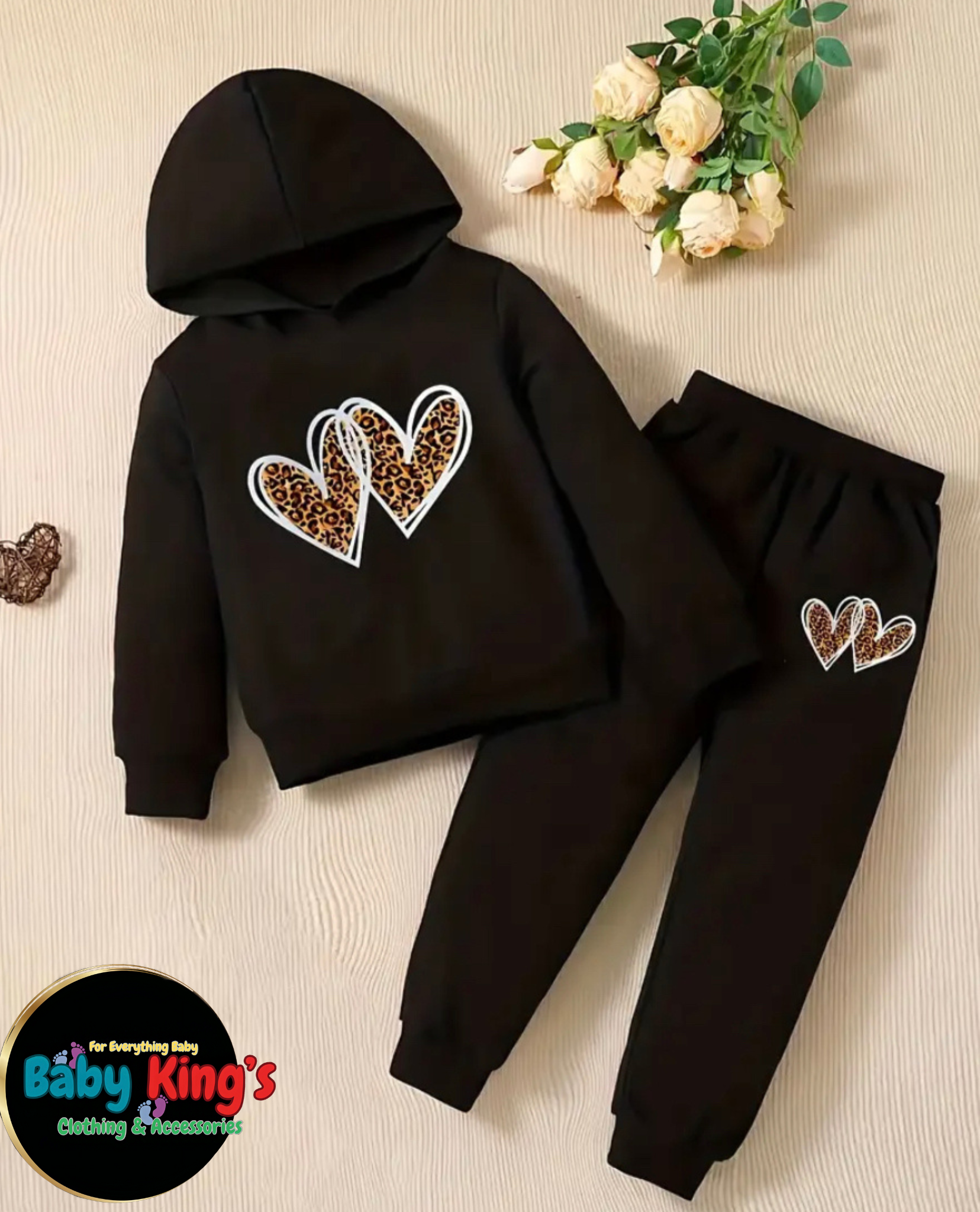 Girls Hoodie Set