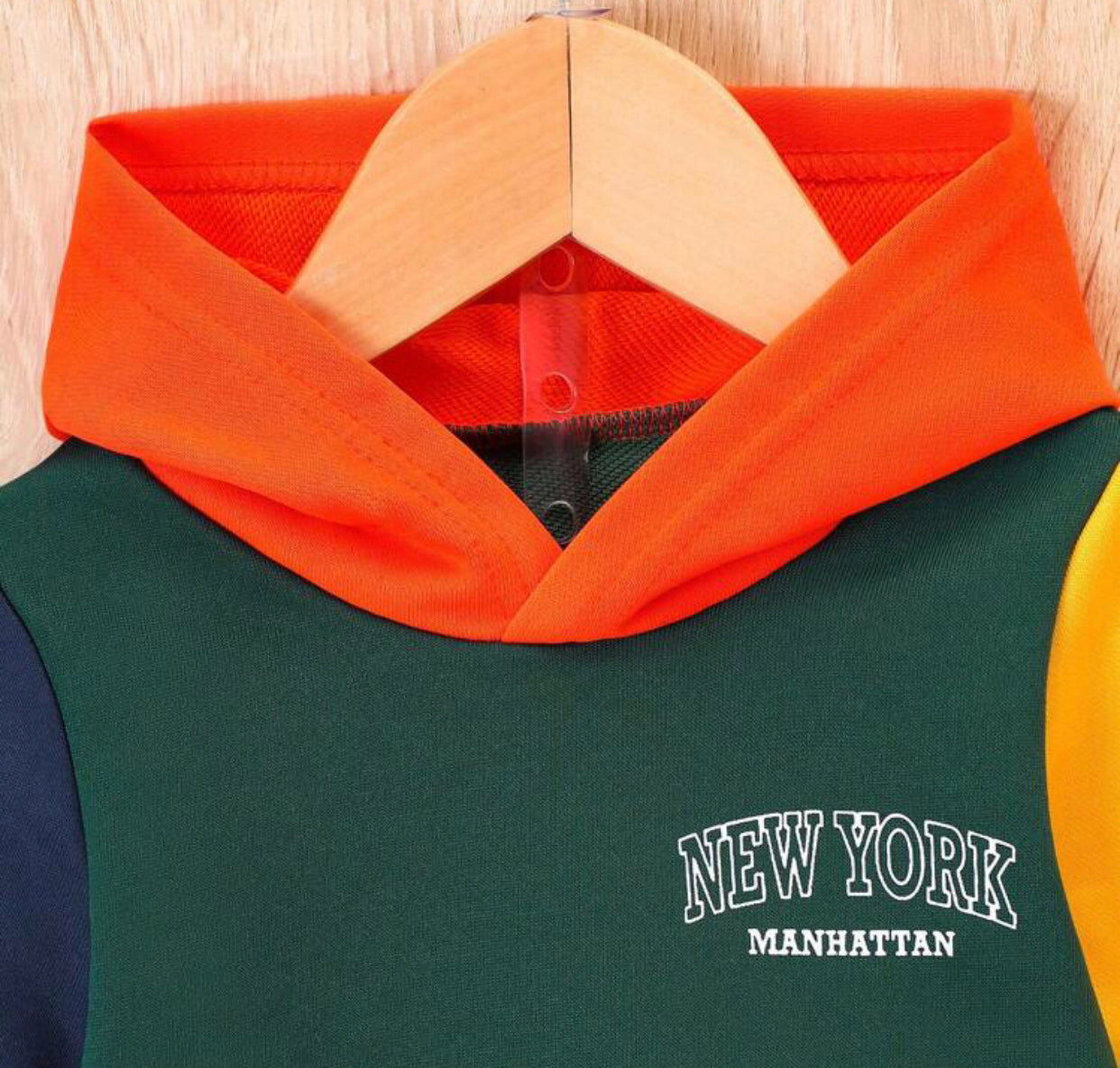 Boys 2pcs Active NEW YORK Design Hoodie