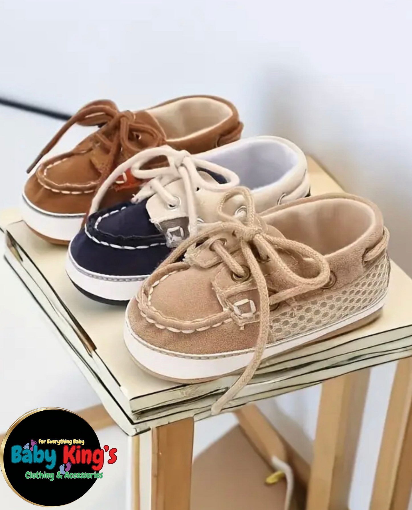 Baby Boys Elegant Stitch Active Footwear